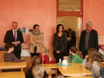 Am18.02.16 stattete Landrat Dr.Schnaudigl in Begleitung von Jugendamtsleiterin Frau Freund dem Parzival-Schulzentrum einen Besuch ab.