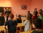 Am18.02.16 stattete Landrat Dr.Schnaudigl in Begleitung von Jugendamtsleiterin Frau Freund dem Parzival-Schulzentrum einen Besuch ab.