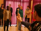 Am18.02.16 stattete Landrat Dr.Schnaudigl in Begleitung von Jugendamtsleiterin Frau Freund dem Parzival-Schulzentrum einen Besuch ab.