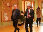 Am18.02.16 stattete Landrat Dr.Schnaudigl in Begleitung von Jugendamtsleiterin Frau Freund dem Parzival-Schulzentrum einen Besuch ab.