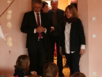 Am18.02.16 stattete Landrat Dr.Schnaudigl in Begleitung von Jugendamtsleiterin Frau Freund dem Parzival-Schulzentrum einen Besuch ab.