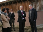 Am18.02.16 stattete Landrat Dr.Schnaudigl in Begleitung von Jugendamtsleiterin Frau Freund dem Parzival-Schulzentrum einen Besuch ab.