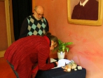 Die feierliche Grundsteinlegung des Kinderhauses 2012 