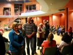 Die feierliche Grundsteinlegung des Kinderhauses 2012 
