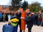 Die feierliche Grundsteinlegung des Kinderhauses 2012 