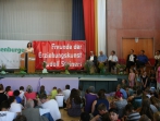 Grundsteinlegung, Bürogebäude