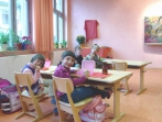 Frühstückspause 1. Klasse
