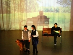 35 Ophelias Schattentheater Klassenspiel der 8a/8s