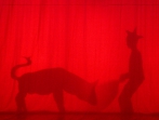 56 Ophelias Schattentheater Klassenspiel der 8a/8s