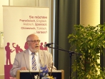 Preisverleihung des European Dialogue Silver Award an Bernd Ruf
