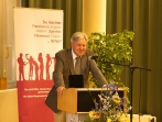 Preisverleihung des European Dialogue Silver Award an Bernd Ruf