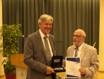 Preisverleihung des European Dialogue Silver Award an Bernd Ruf